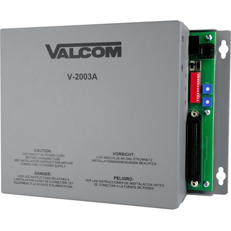 VALCOM One-Way, 3 Zone, Page Control w/ All Call And Built-In Power; V-2003A